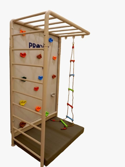 Kids -  Monkey bar with climbing wall