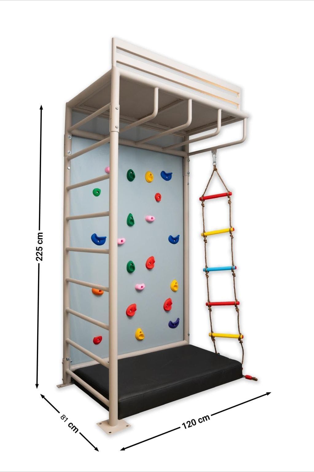 Kids Monkey Bar with climbing wall